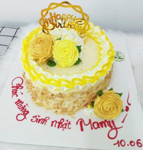 Bánh kem bắp sinh nhật tặng mẹ