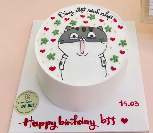 Bánh sinh nhật hình Mèo Kitty