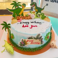 Bánh sinh nhật khủng long cute bé trai dn02